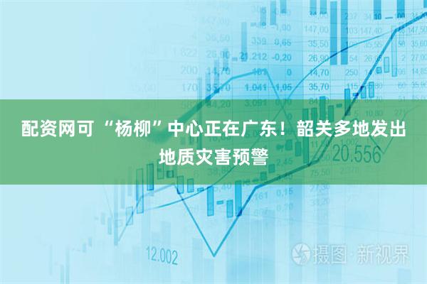 配资网可 “杨柳”中心正在广东！韶关多地发出地质灾害预警